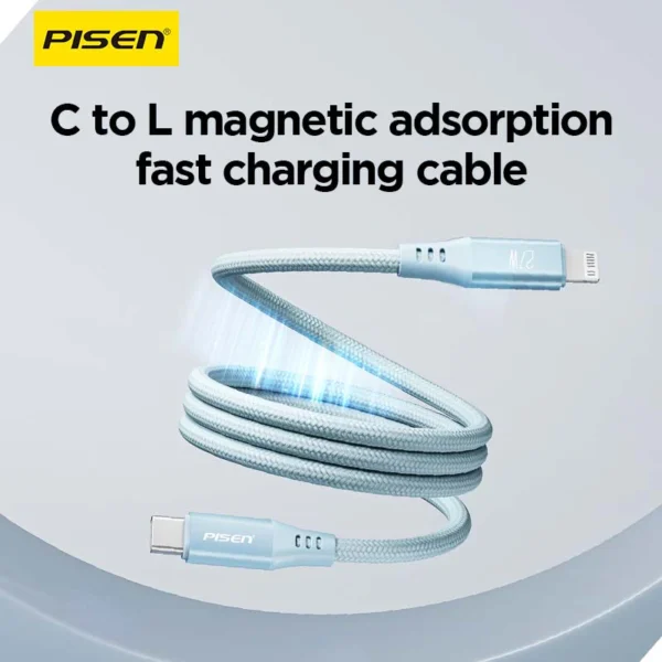 PISEN QUICK Platinum USB-C to Lightning Cable CL-PD09-1000 - Image 2