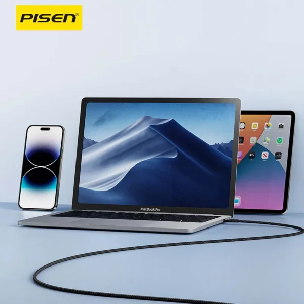 PISEN QUICK Platinum USB-C to USB-C Cable CC-PD12-1000 - Image 5