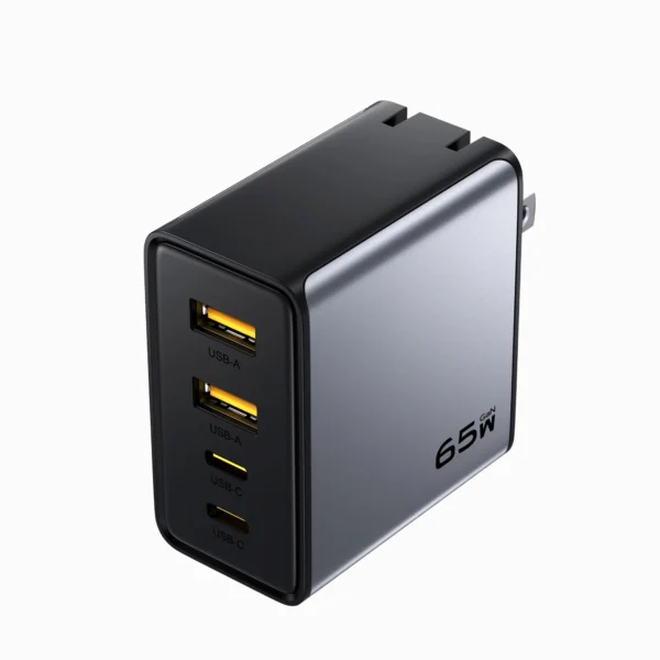 PISEN BOLT Utility 65W 4-Port GaN Fast Charger TP-C66 - Image 2