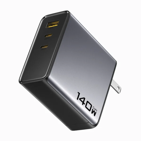 PISEN BOLT Pro 140W 3-Port GaN Fast Charger TP-C68 - Image 2