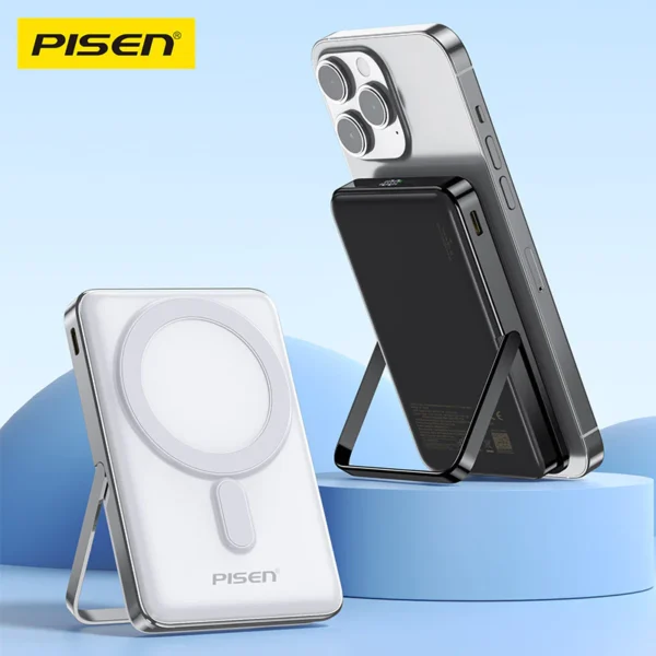 PISEN 30W Magnetic Wireless Fast Charger 10000mAh TP-D080 - Image 2