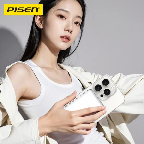PISEN 30W Magnetic Wireless Fast Charger 10000mAh TP-D080 - Image 3