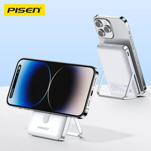 PISEN 30W Magnetic Wireless Fast Charger 10000mAh TP-D080 - Image 5