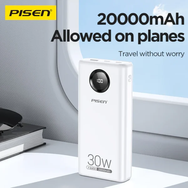 PISEN Power Cube 30W 20000mah Power Bank TS-D337 - Image 5