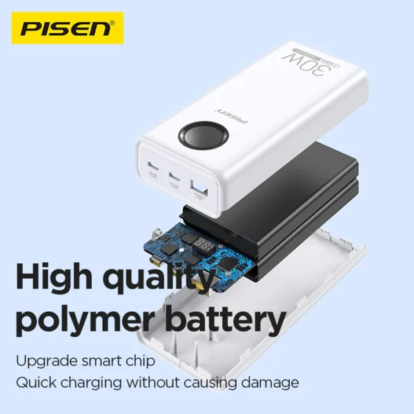PISEN Power Cube 30W 20000mah Power Bank TS-D337 - Image 6