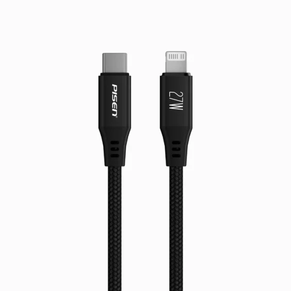 PISEN MagiPi Magloop C to L 27W Fast Charging Cable 1m CL-FC12-1000 - Image 7