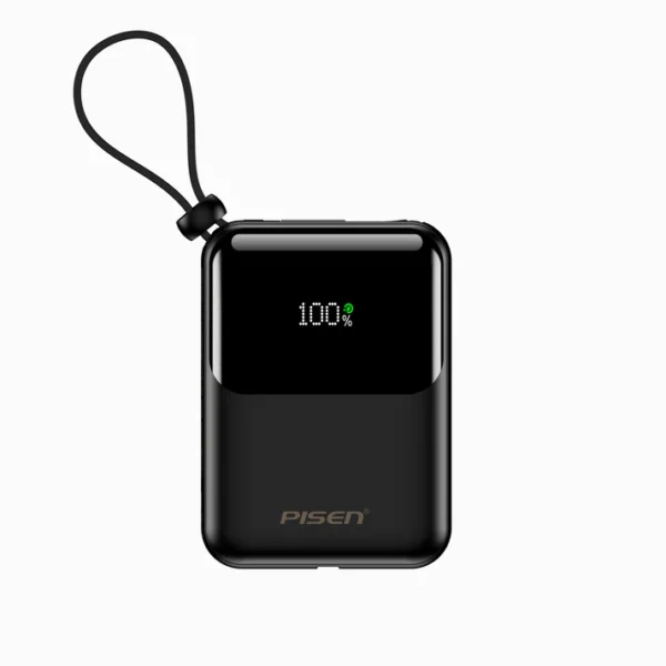 PISEN Sunny Power 22.5W With Two build-in Cables 10000mAh Mini Power Bank TP-D096 - Image 5
